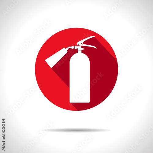 flat fire extinguisher