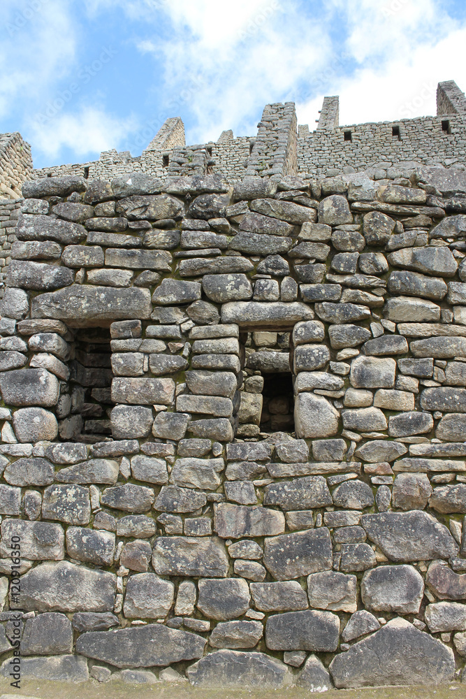 Stone Walls of Machu Picchu