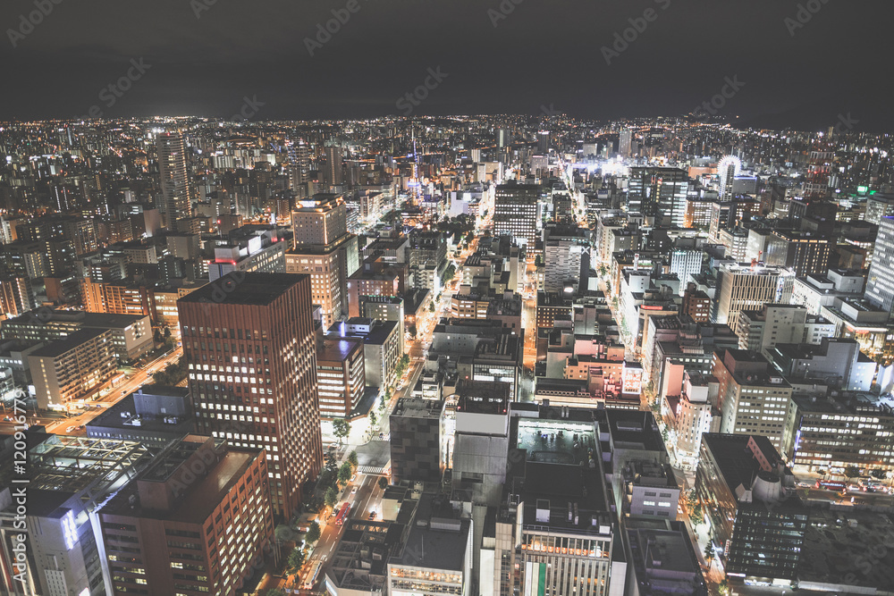 Fototapeta premium 都市の夜景