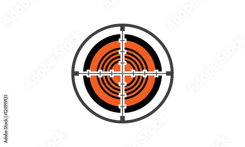 Skeet shooting logo