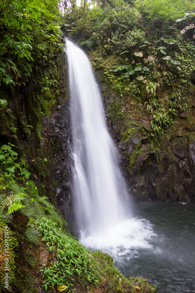 waterfall in Costa Rica