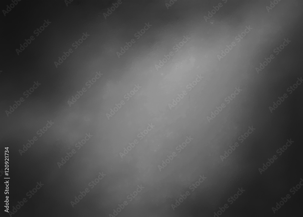 black chalkboard vector background with texture and corner lighting
