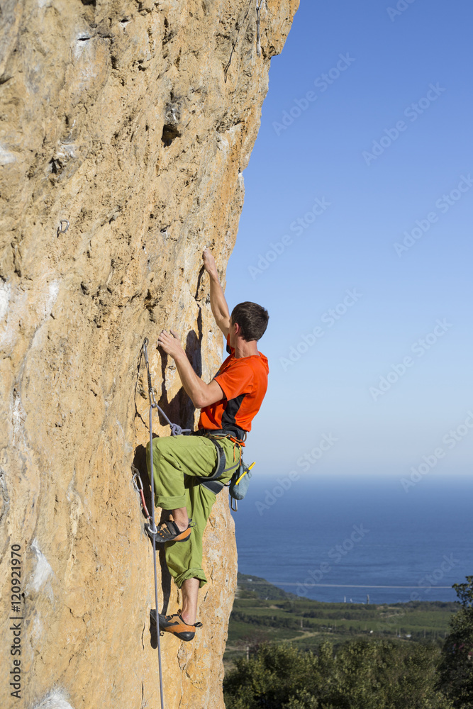 Rock climber.