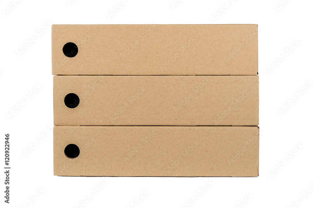 cardboard boxes isolated on a white background cardboard boxes isolated on a white background