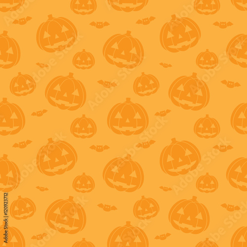 Halloween seamless background vector