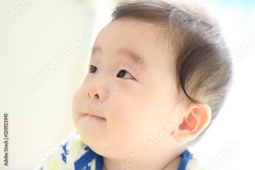 赤ちゃん泣き顔