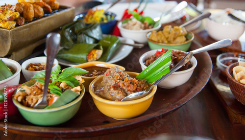 Delicious meal of Bali

