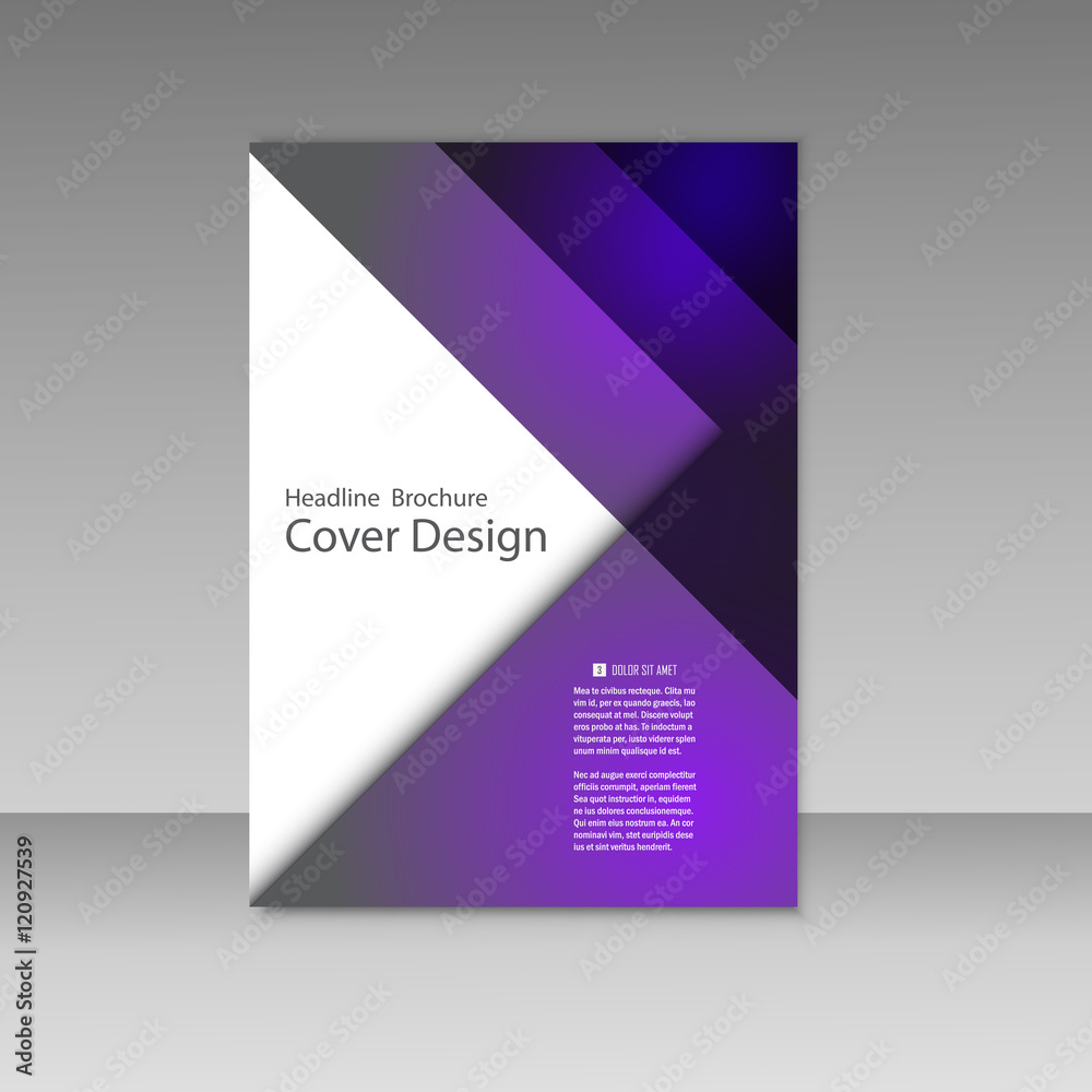 Vector Business report square and geometric cover design. Business brochure template layout, cover design, annual report, magazine or flyer