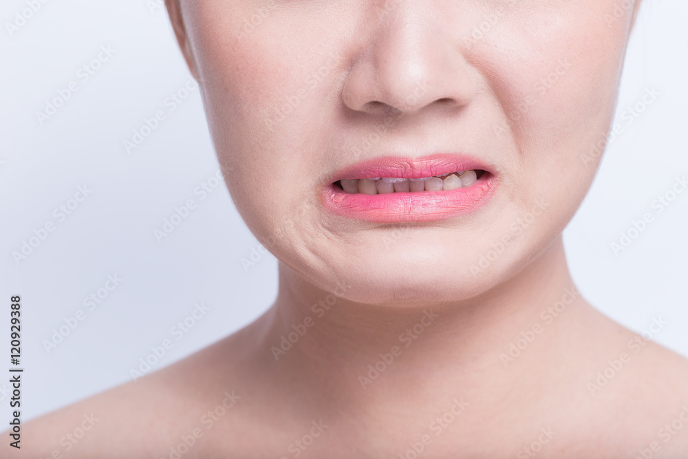 Obraz premium Beauty shots of asian girl's emotion