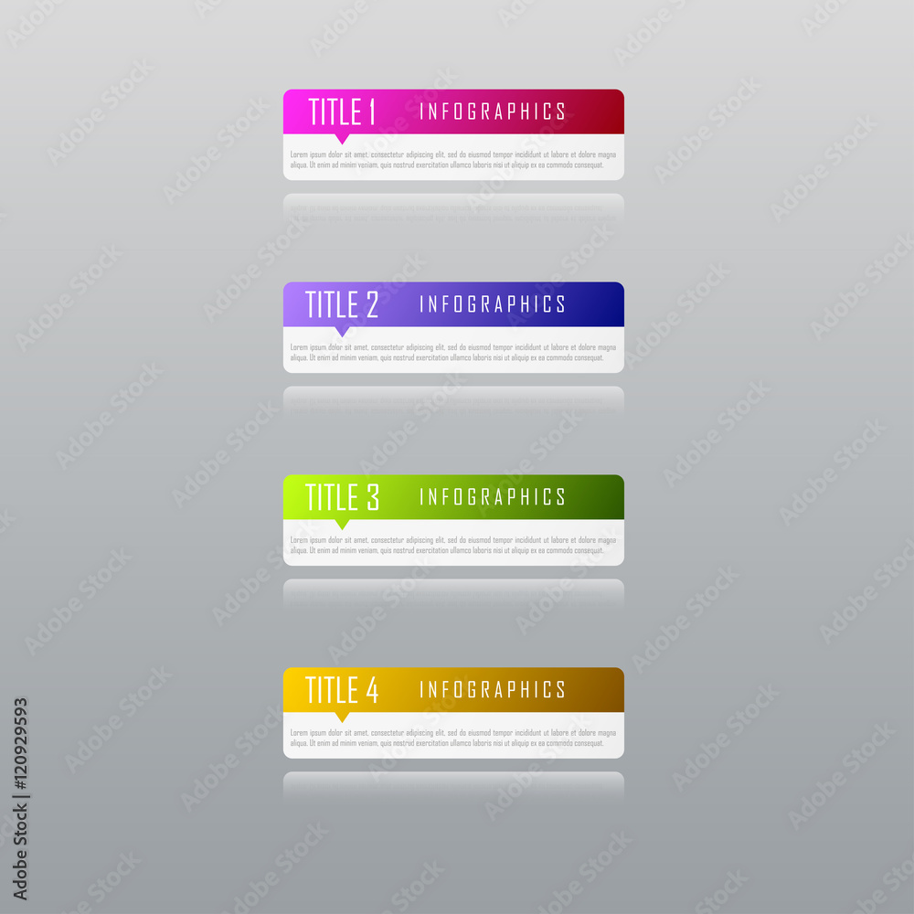 Infographic business concept with 4 options, parts, steps. Infographic design template and marketing icons Infographic business concept with 4 options, parts, steps. Infographic design template and marketing icons