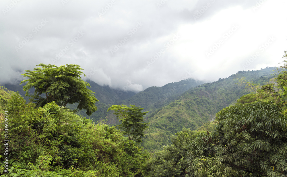 Picture of landscape taken near Baguio, Philippines Picture of landscape taken near Baguio, Philippines
