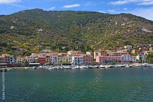 Giglio Island in Tuscany, Italy.