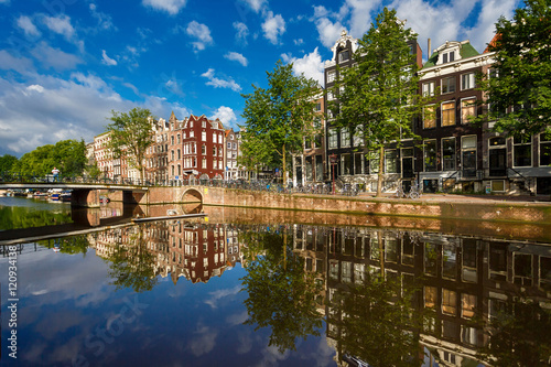 Cityscape of Amsterdam