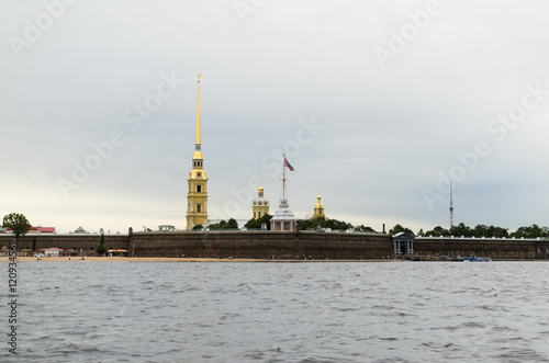 Peter and Paul Fortress with Peter and Paul Cathedral 