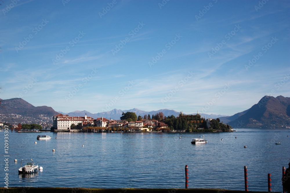 Lake Maggiore and Isola Bella, Piedmont Italy