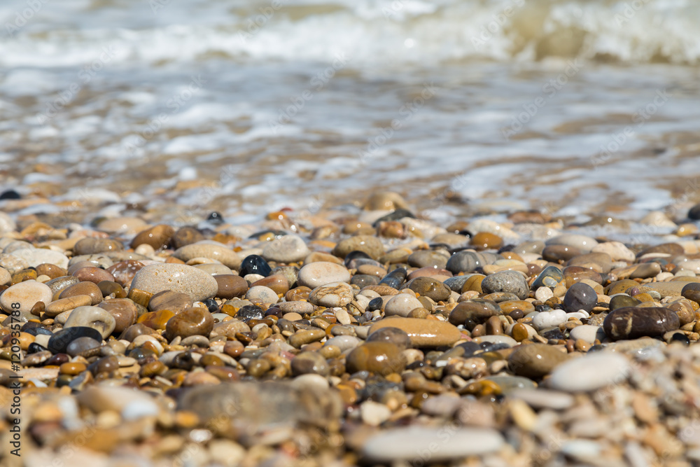 stone and sand stone and sand
