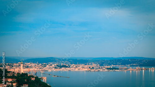 evening in the gulf of Trieste © zakaz86