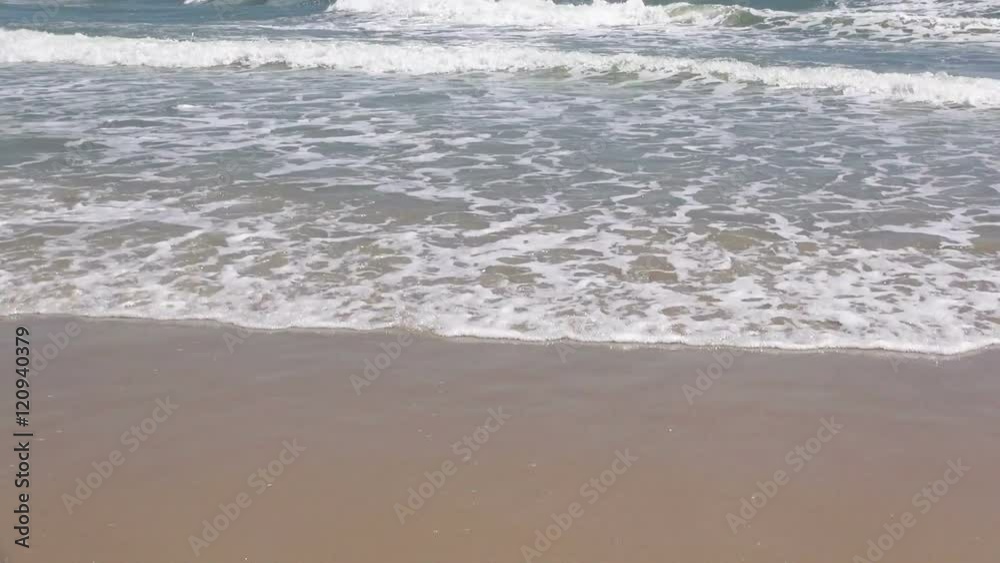 HD Format : Sea wave on the beach.
HD Format : Sea wave on the beach.