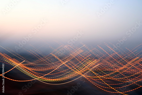 Fondo abstracto de lineas en movimiento