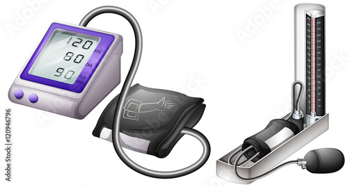 Blood pressure measurement new and old fashioned way