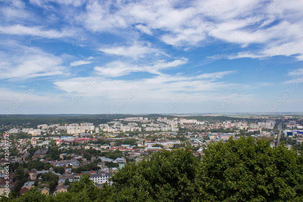 Lviv city landscape