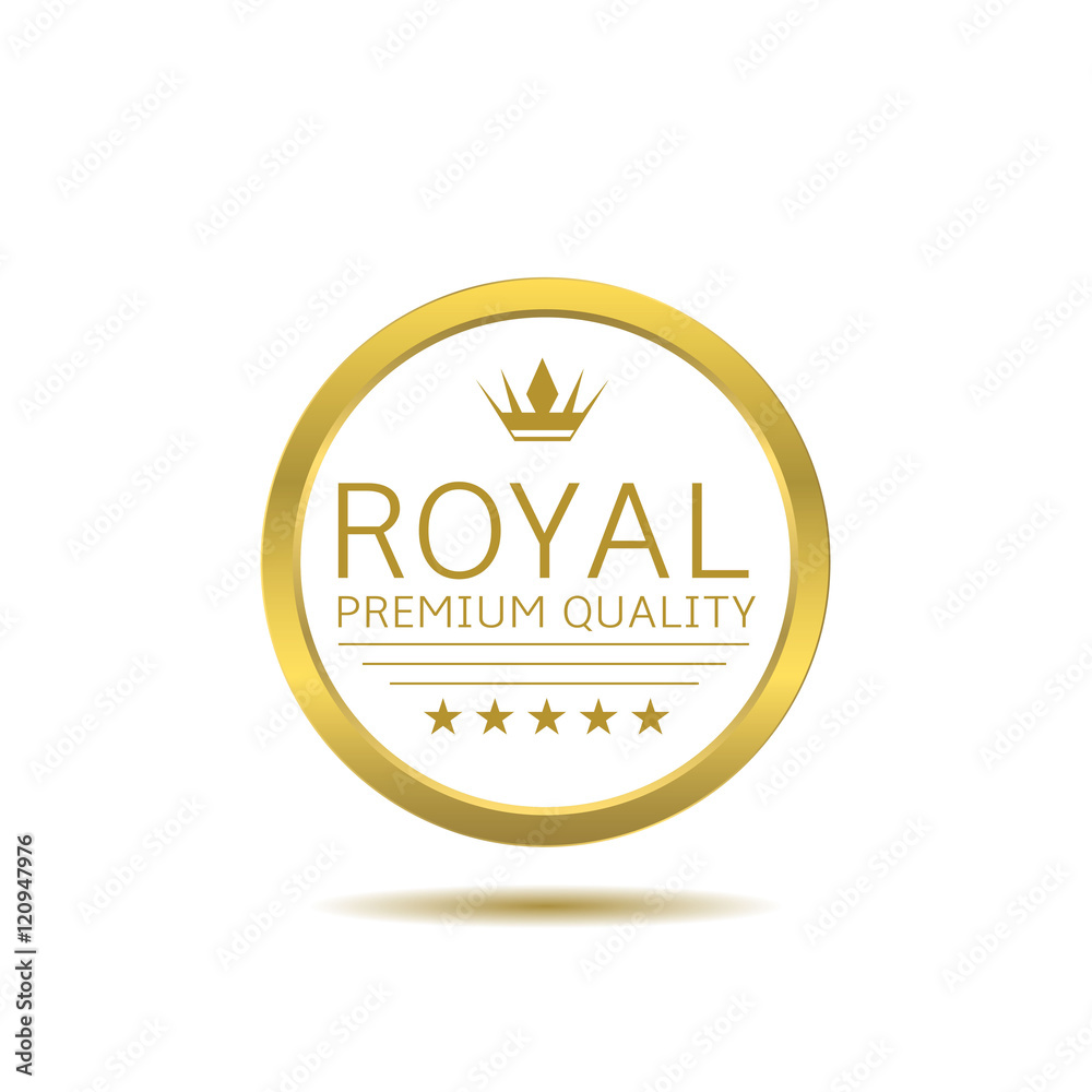 Premium quality label Premium quality label