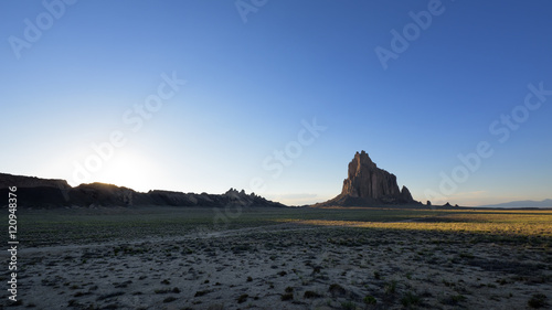 Shiprock at Sunset