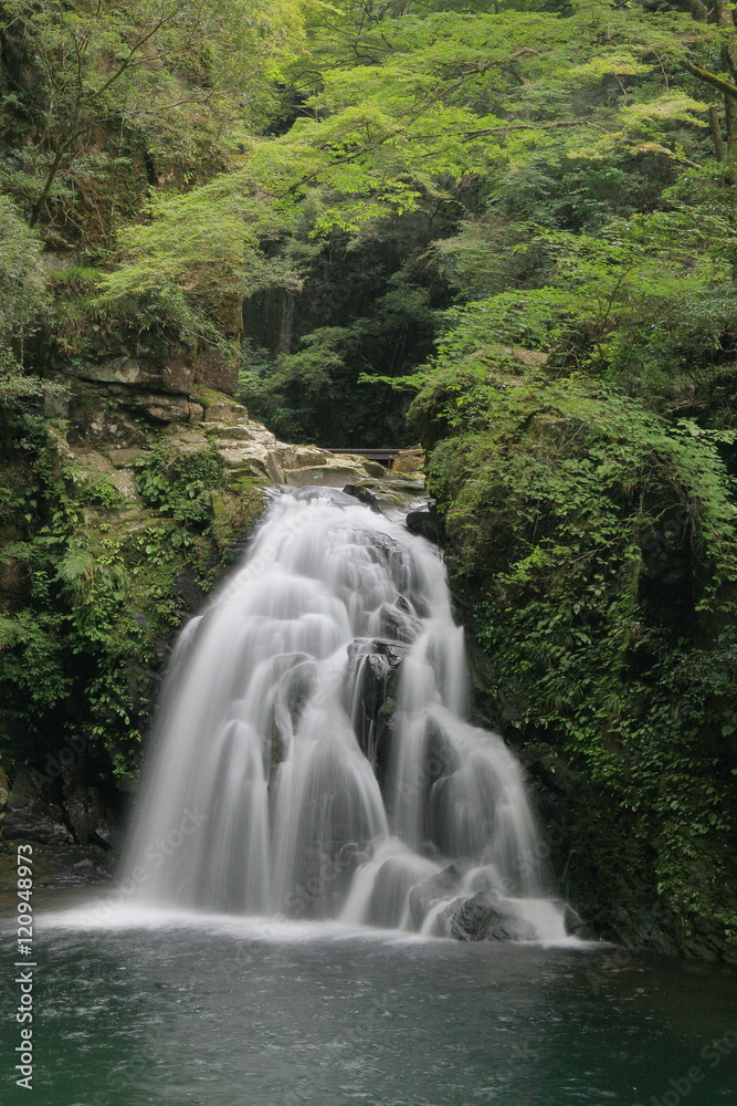 Akame(Red-Eye) 48 waterfalls valley Mie pre. Japan