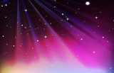 Background design with red and purple sky