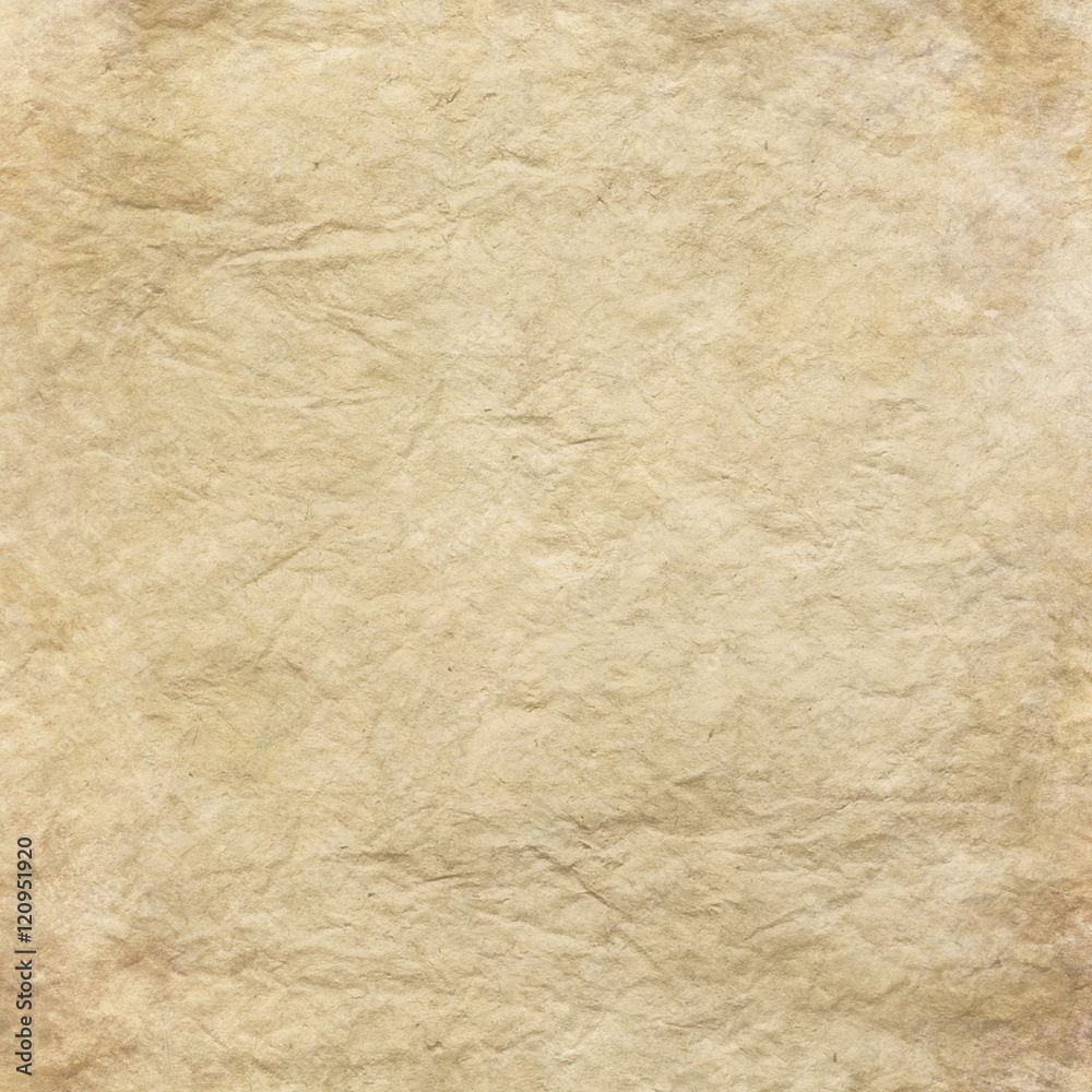 Crumpled paper background.