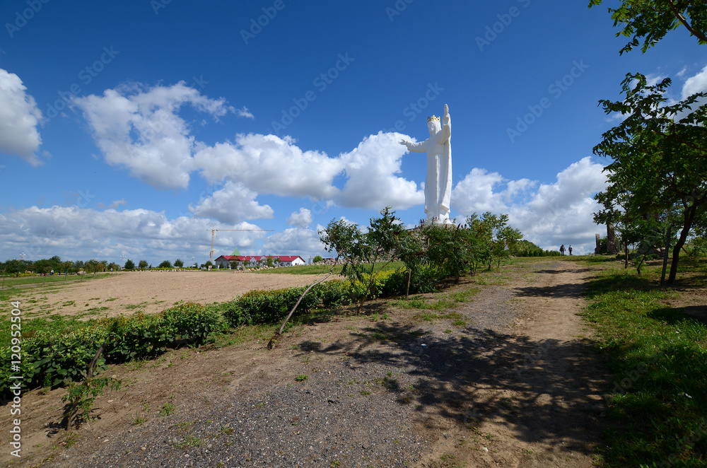 Christ the King monument in Swiebodzin (Poland)