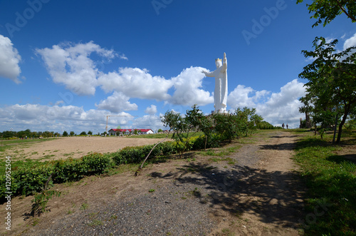 Obraz na płótnie Christ the King monument in Swiebodzin (Poland) w salonie