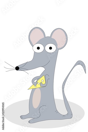 Mouse with swiss cheese