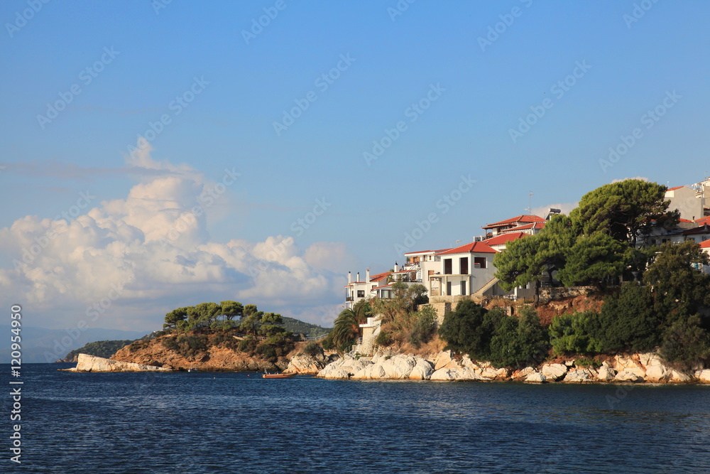 Skiathos island in Greece