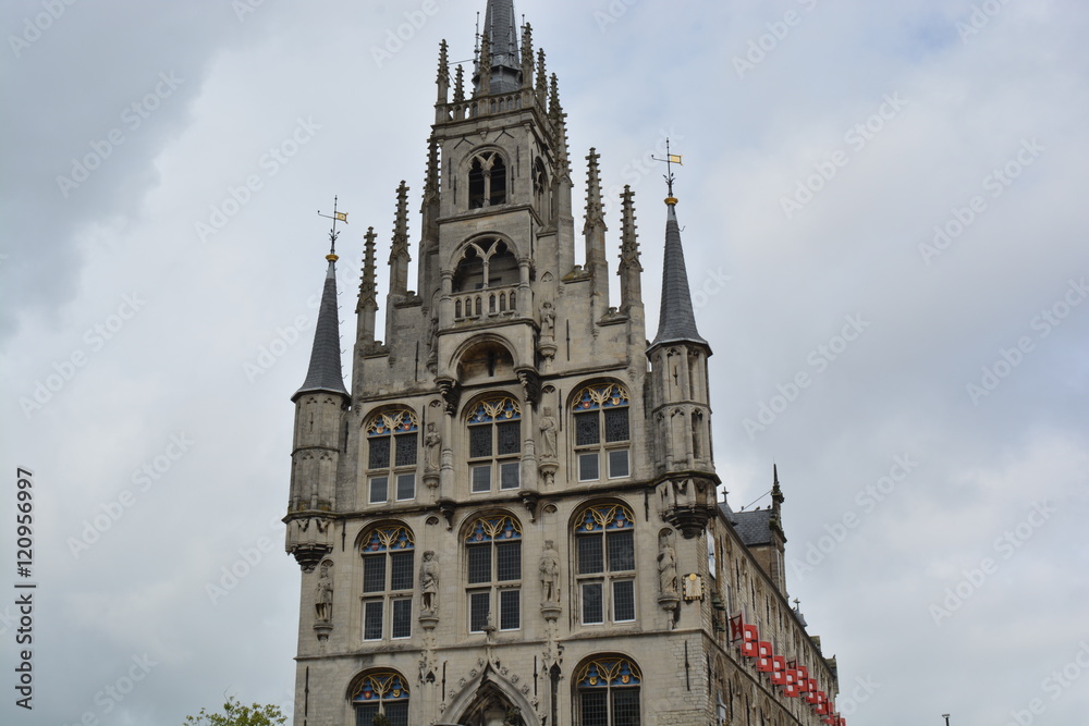 The city hall in Gouda, The Netherlands