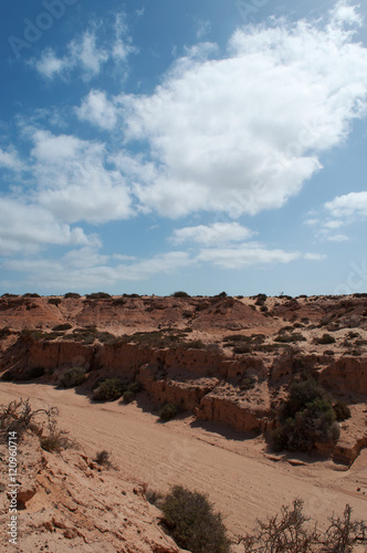 Fuerteventura, Isole Canarie: vista del canyon Barranco de Los Encantados, chiamato anche il burrone degli innamorati, il 5 settembre 2016