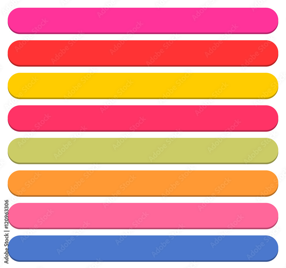 Flat blank icon empty internet color button Flat blank icon empty internet color button