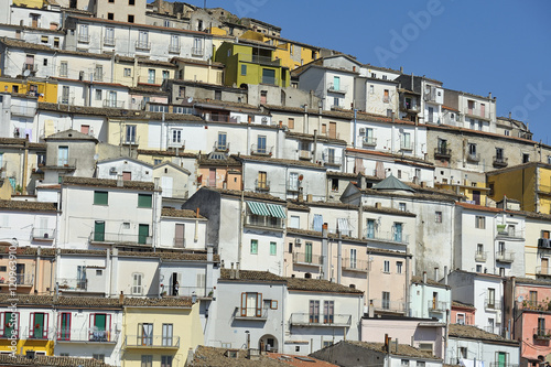 Calitri, Avellino, Irpinia, panorama case tipiche © franco ricci