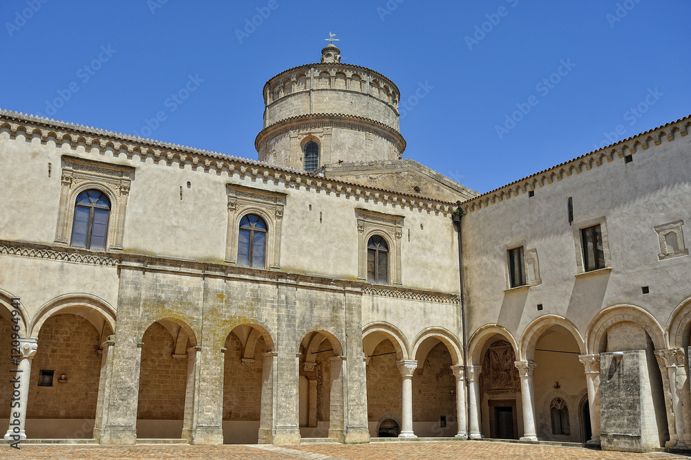 Montescaglioso Abbazia di San Michele, Basilicata, Matera