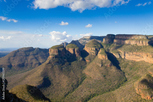 The Three Rondavels view, South Africa