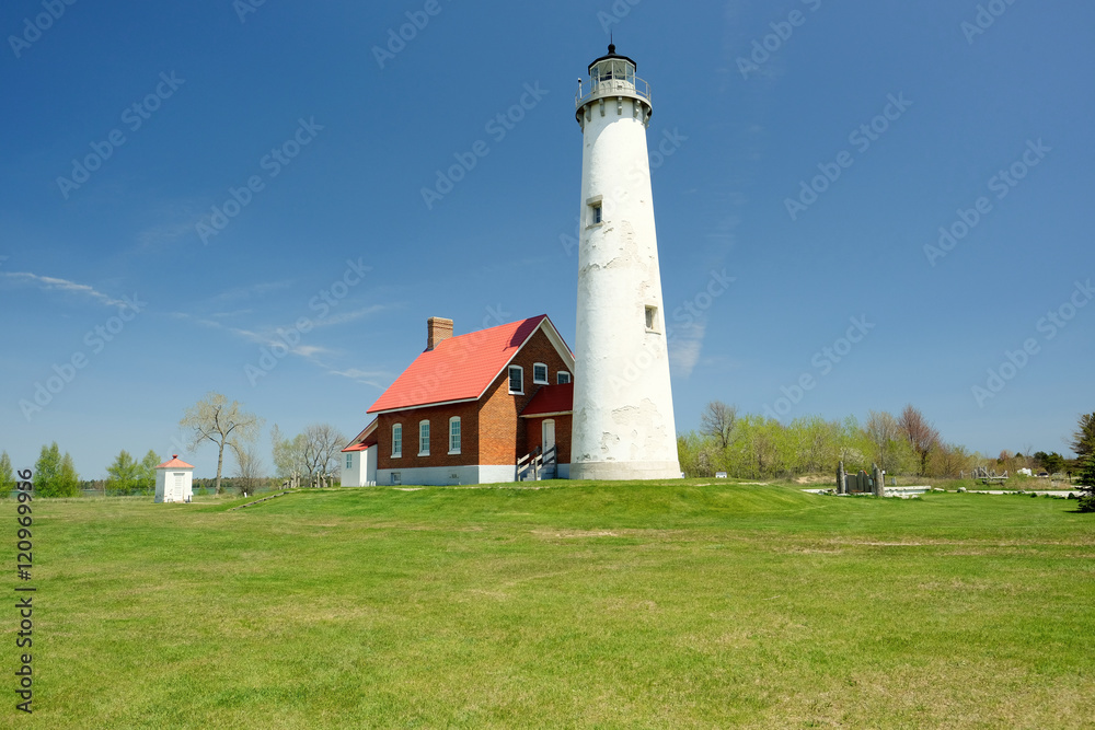 Tawas Point Lighthouse, built in 1876 Tawas Point Lighthouse, built in 1876