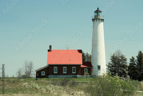 Tawas Point Lighthouse, built in 1876