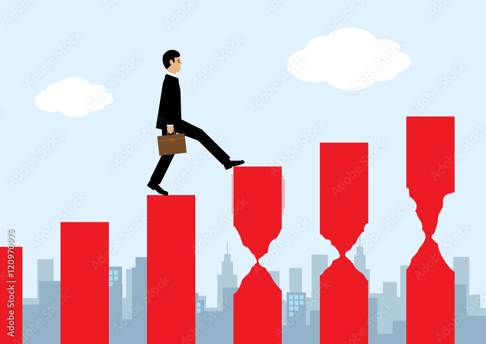 Obraz premium Risk Ahead