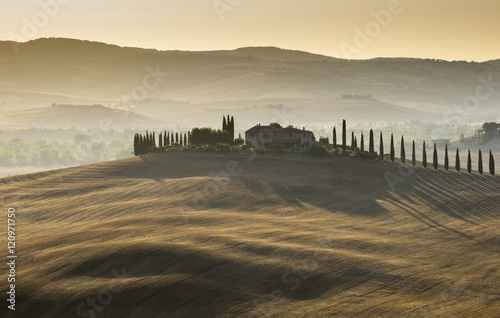 Beautiful landscape in Tuscany