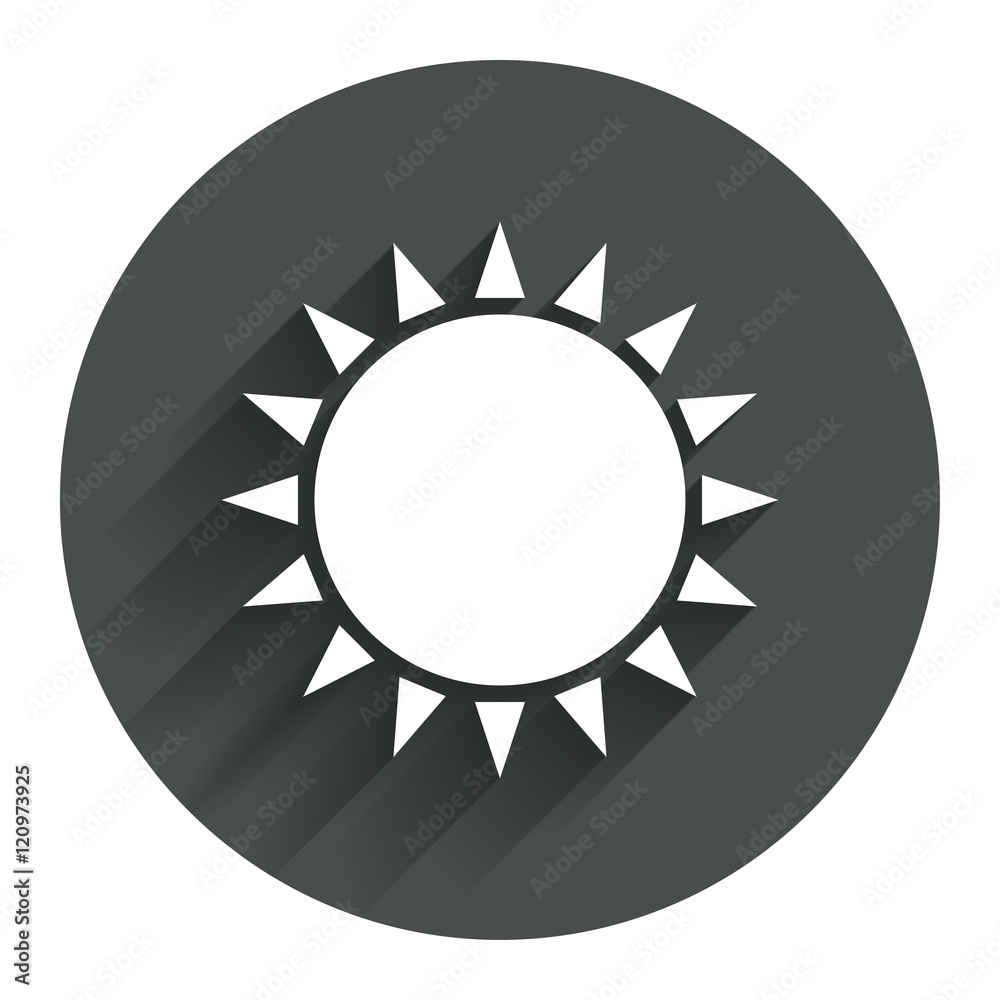 Sun icon. Sunlight summer symbol. Sun icon. Sunlight summer symbol.