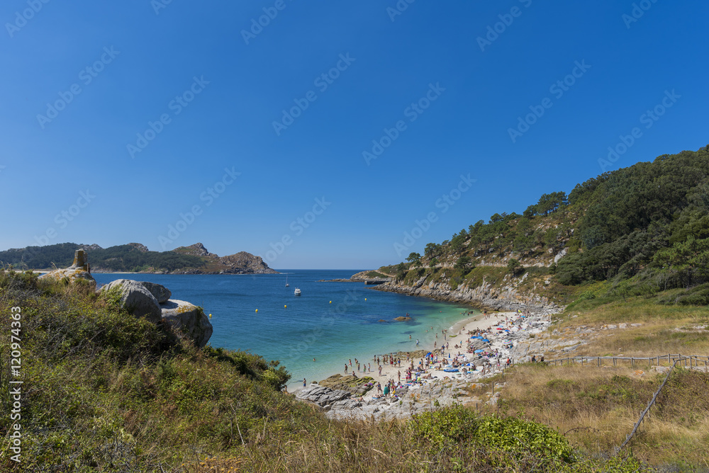 Playa de Nuestra Señora (Islas Cies, Pontevedra - España).