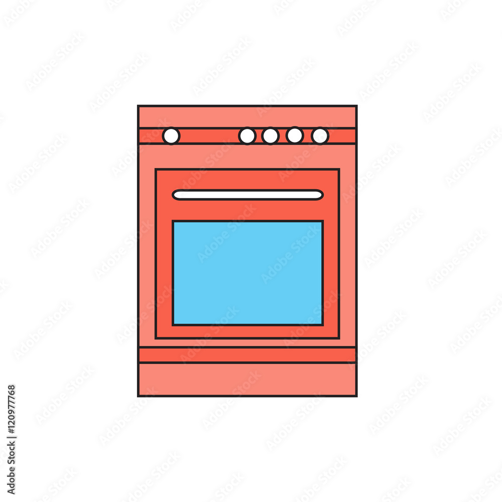 cooker outline