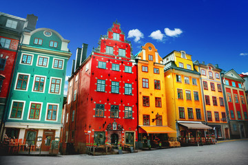 Keuken achterwand Stockholm Stadsgezicht van Stockholm aan het water  © adisa