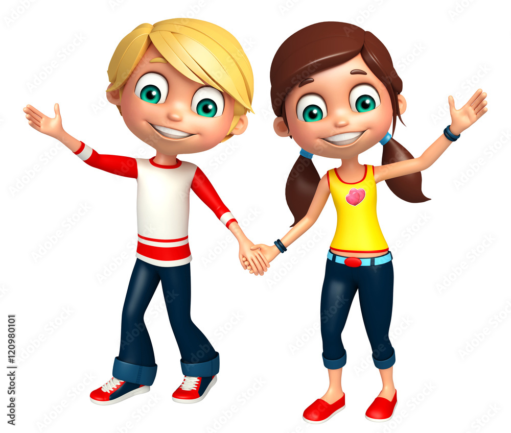 Group Boy Girls Smile Bending Leaning Hands Fly Pose Stock Photo by  ©serrnovik 316446770