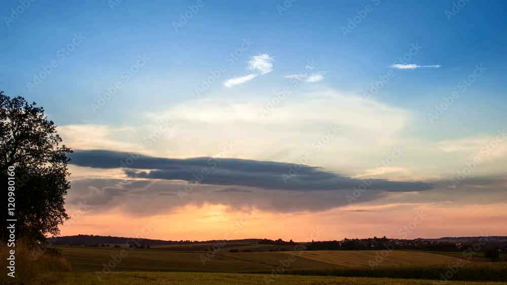 Sonnenuntergang Timelapse